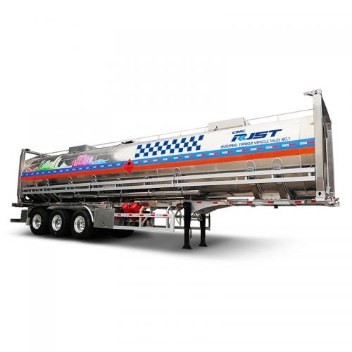 Aluminum alloy tank truck